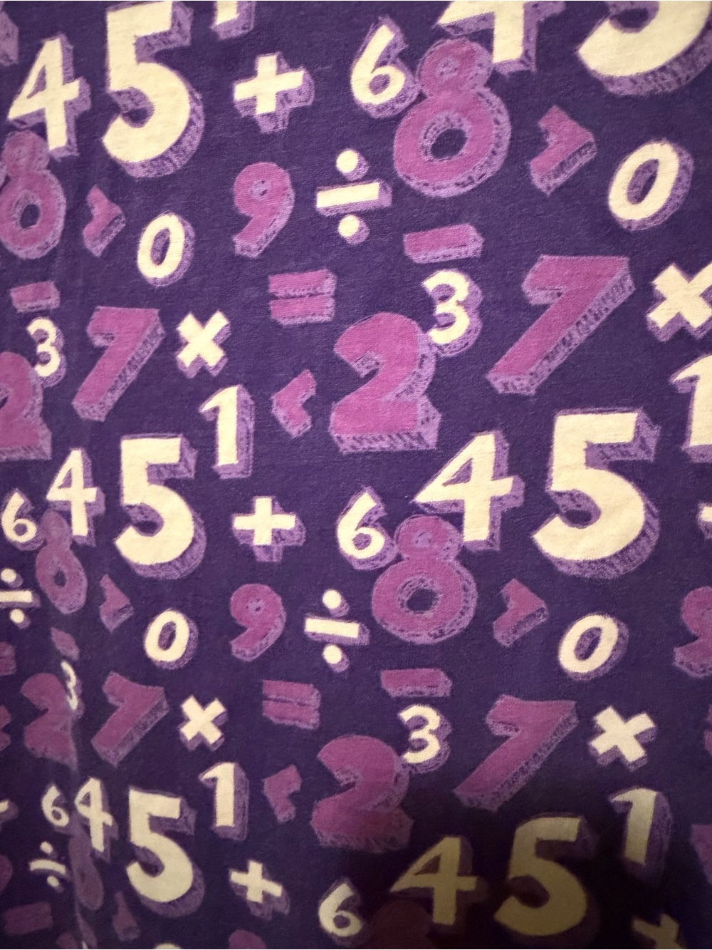 Svaha Purple Math Teacher Top - Picture 3 of 3